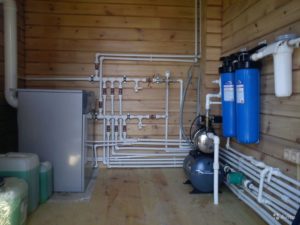 Водоснабжение, канализация и отопление дома