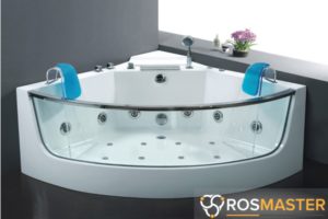 Угловые гидромассажные ванны. Критерии выбора и нюансы монтажа - Дизайн Ванных комнат